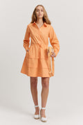Tiered Shirt Dress