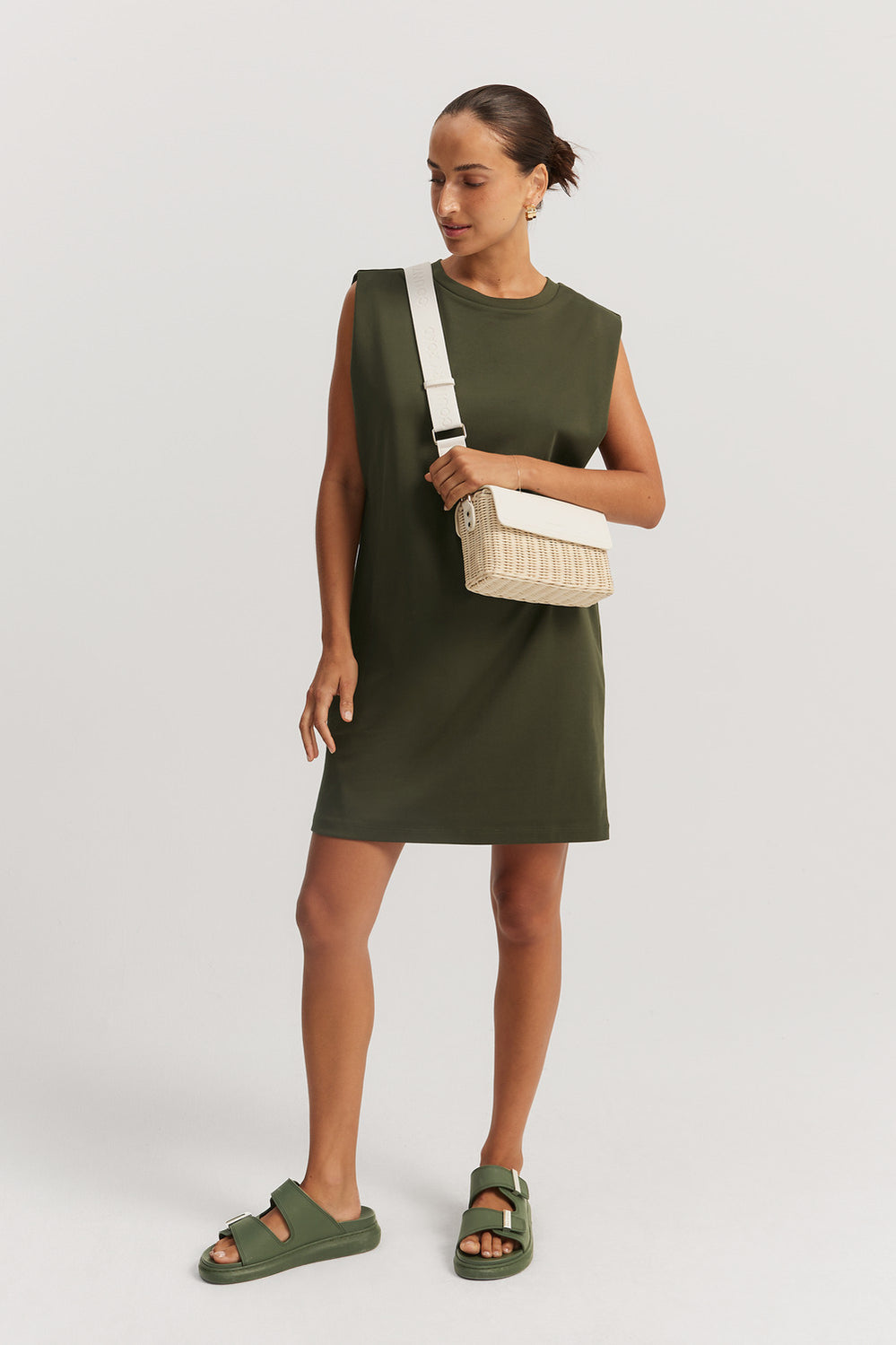 Cotton Jersey Tank Dress