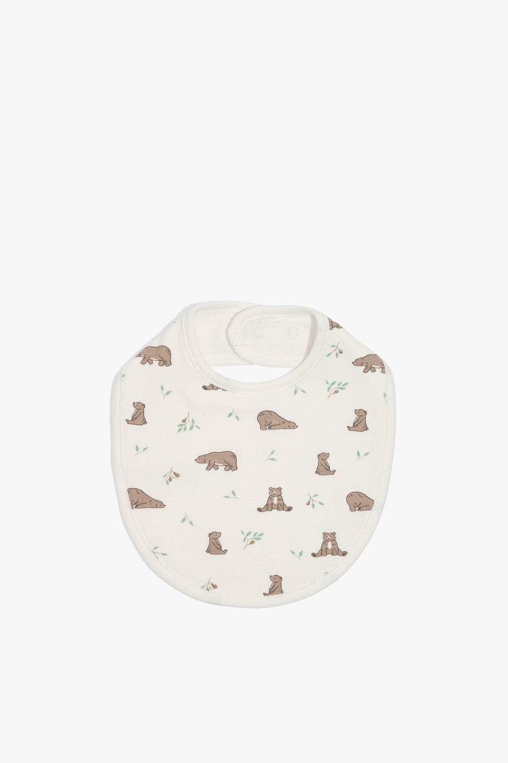 Organically Grown Cotton Bear Bib