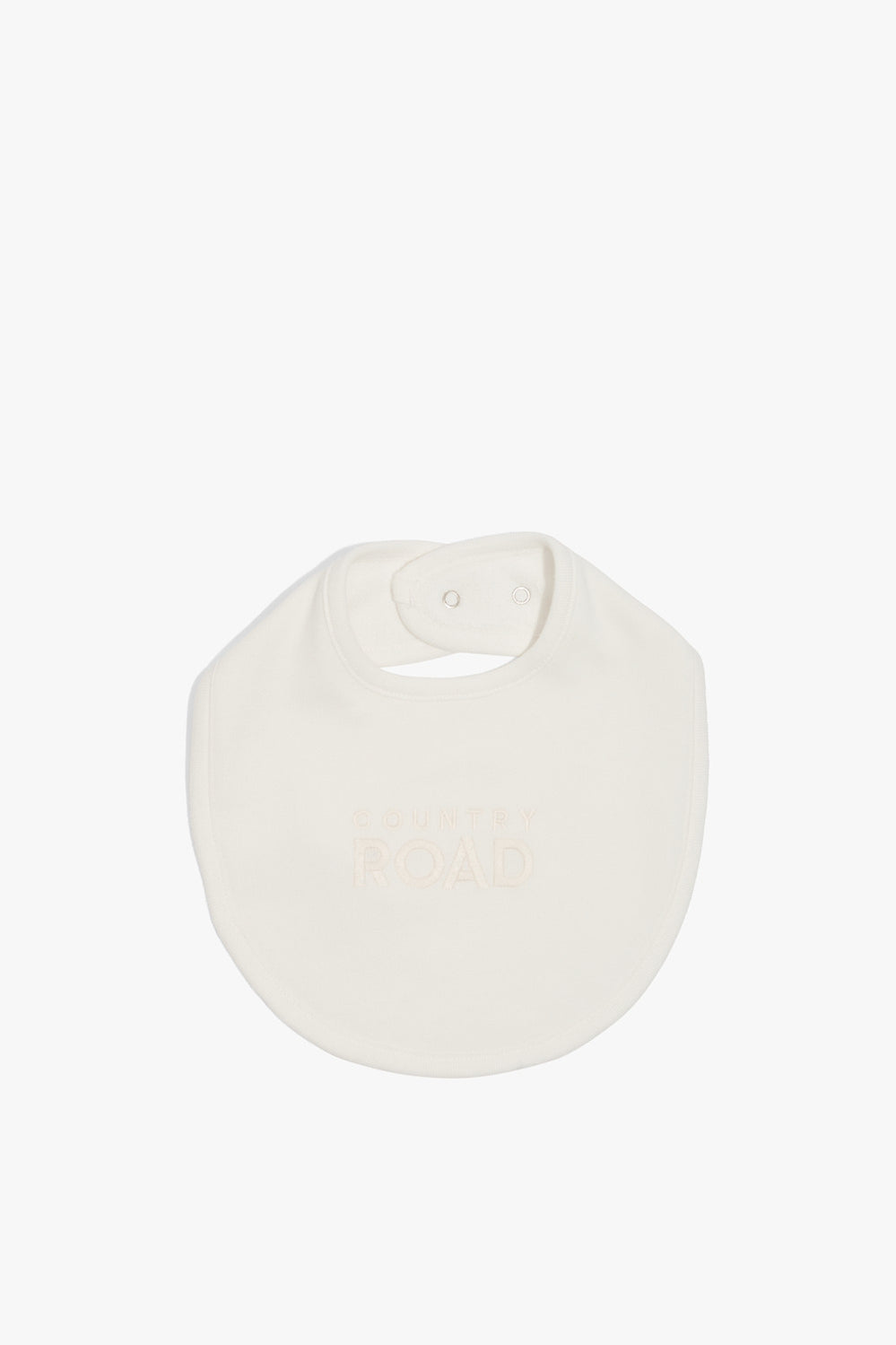 Cotton Logo Embroidered Bib