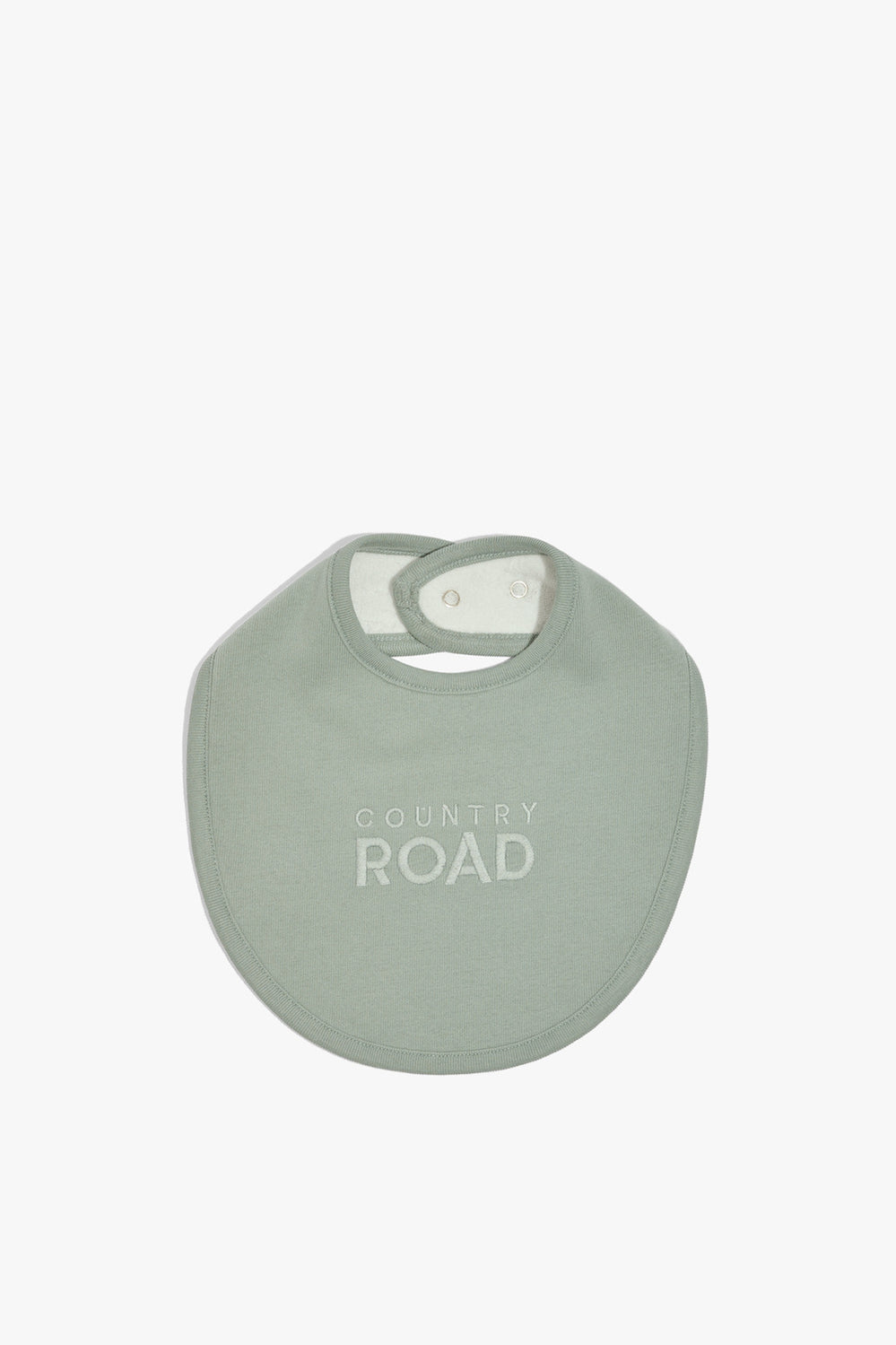 Cotton Logo Embroidered Bib