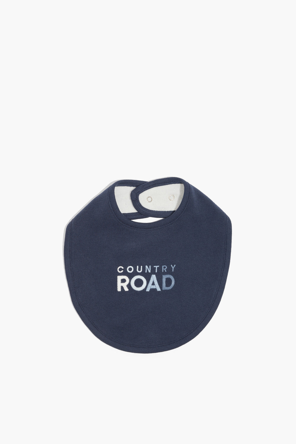 Cotton Logo Embroidered Bib