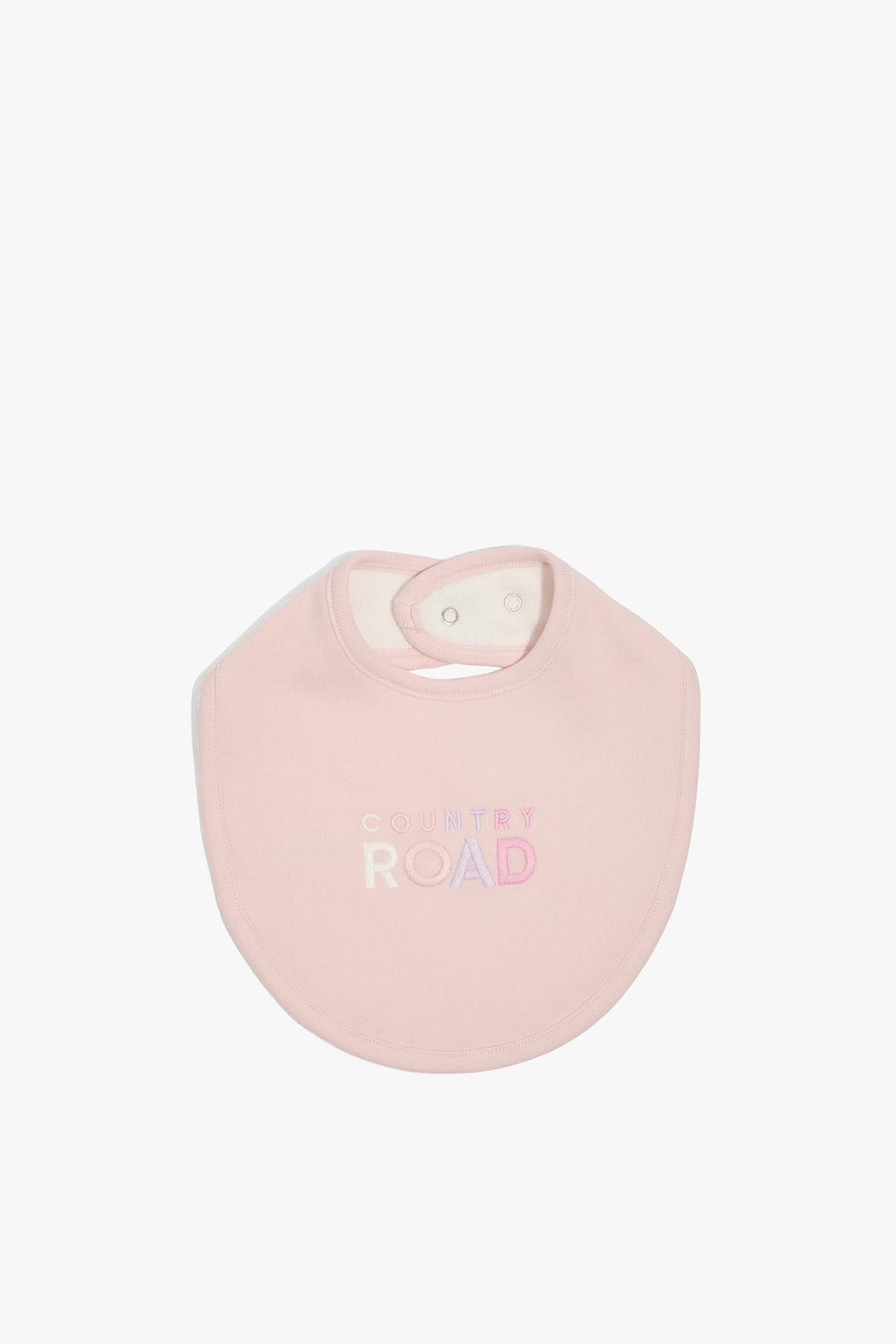 Cotton Logo Embroidered Bib