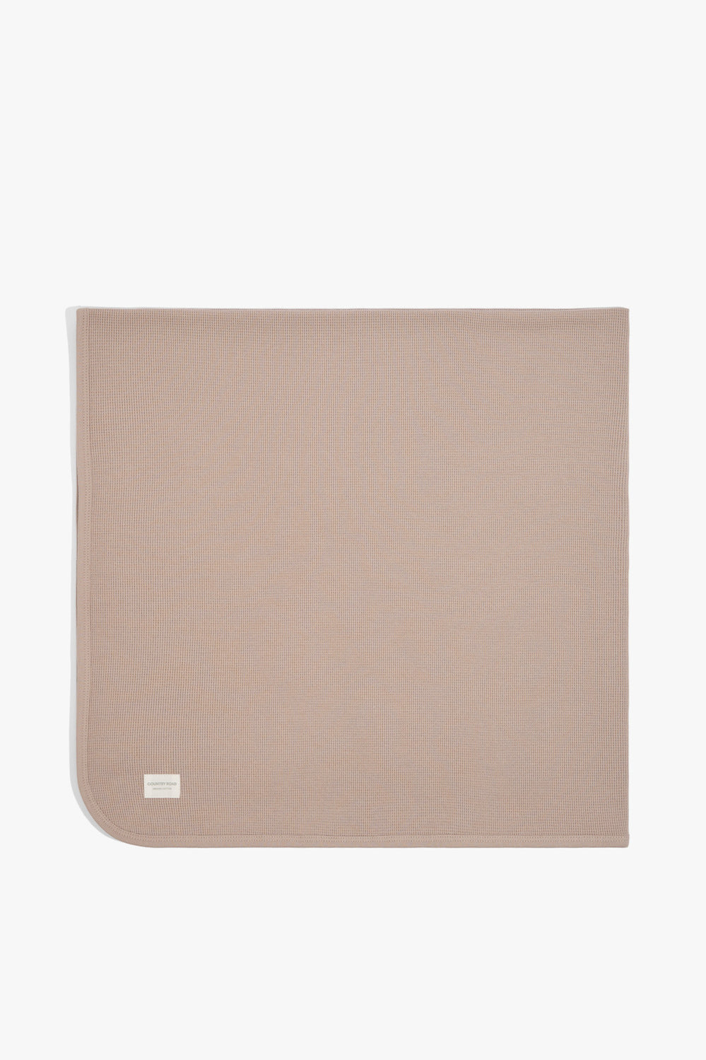 Organically Grown Cotton Waffle Blanket