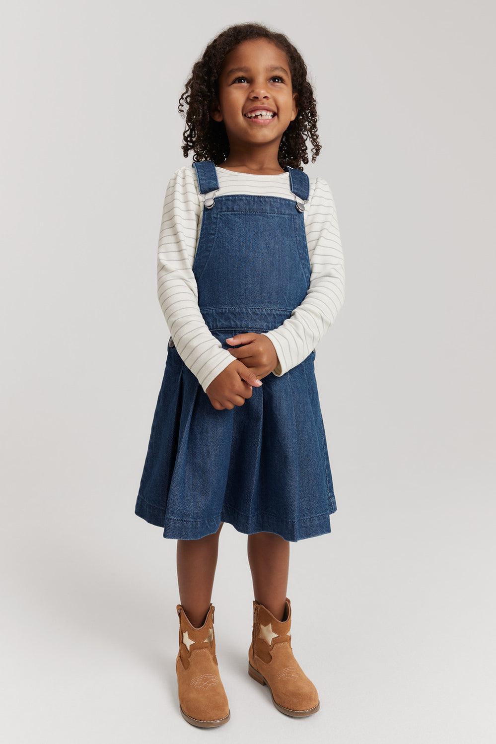 Denim Pinafore
