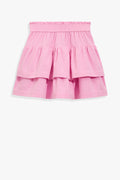 Corduroy Flounce Skirt