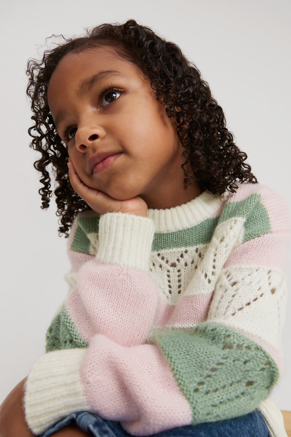 Crochet Knit Pullover