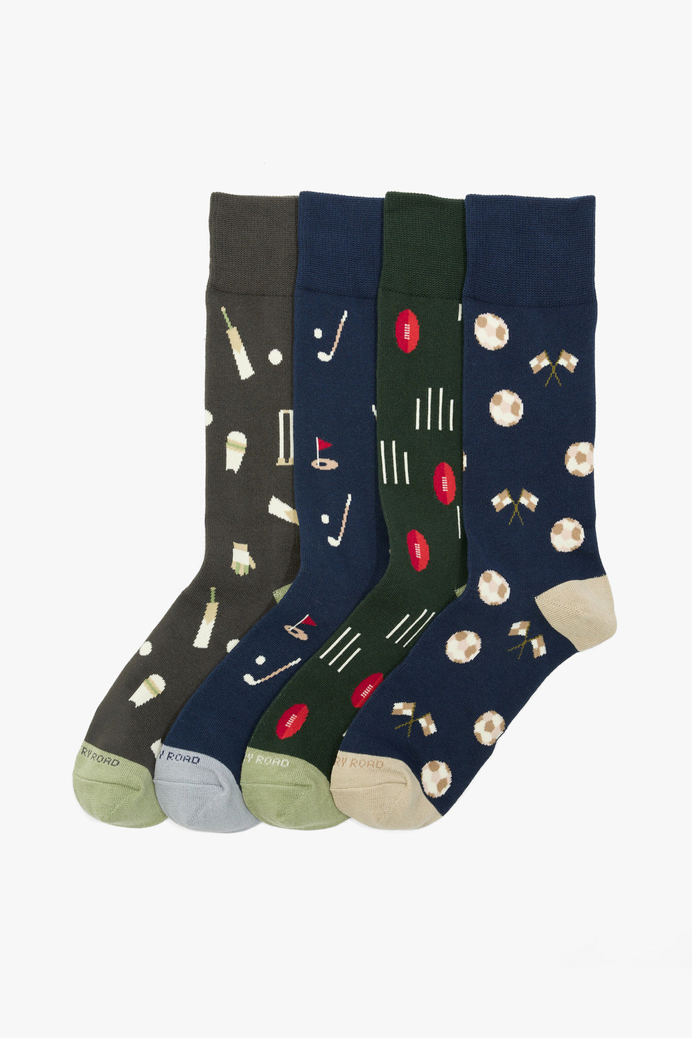 Cotton Blend Sport Sock Pack Of 4
