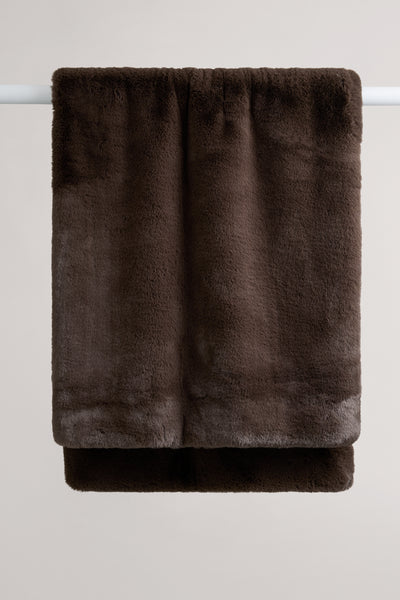 Hailey Fur Throw