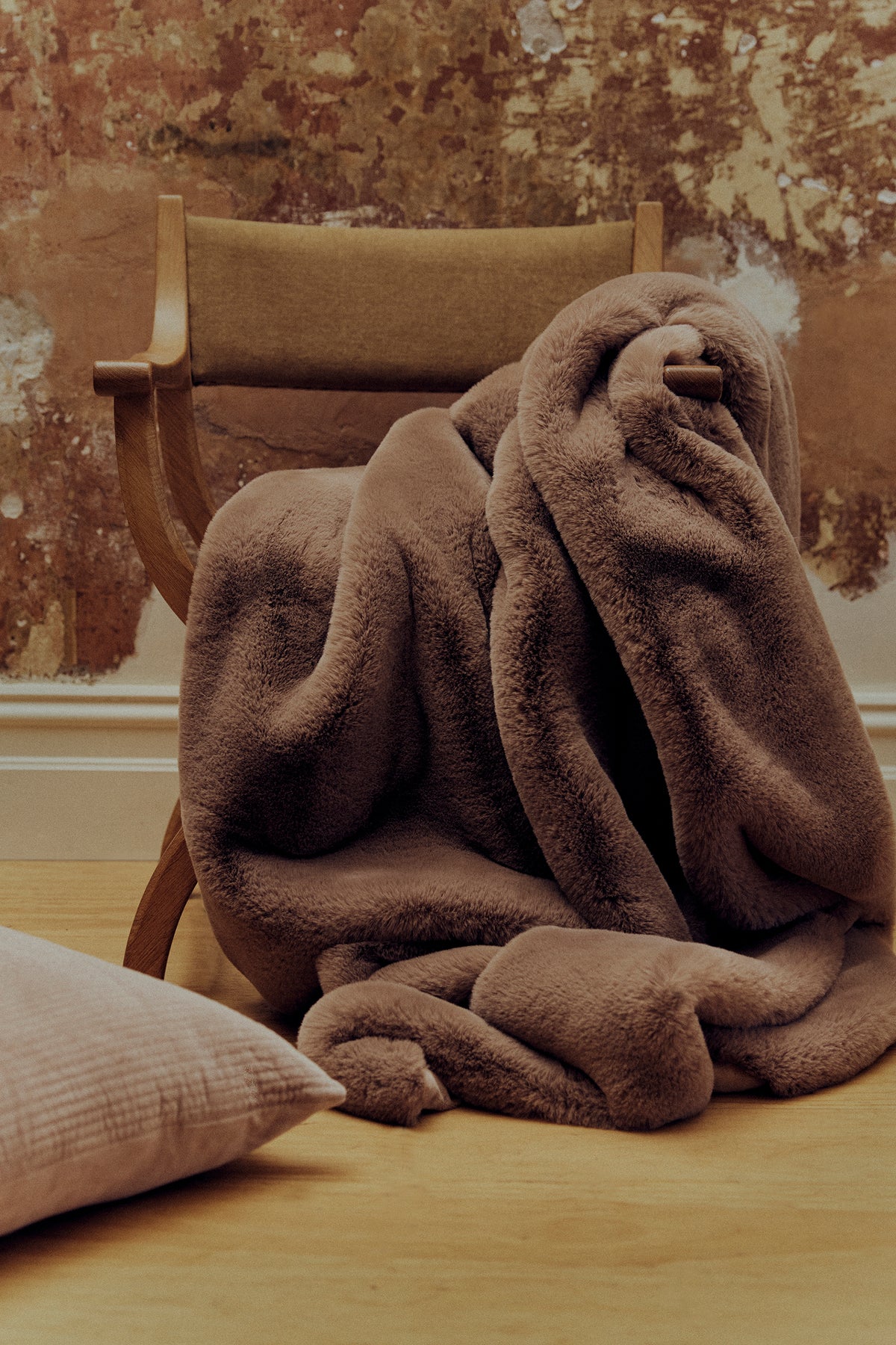 Hailey Fur Throw