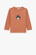 Organically Grown Cotton Penguin Long Sleeve T-Shirt
