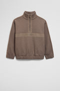 Organically Grown Cotton Waffle Splice Sweat