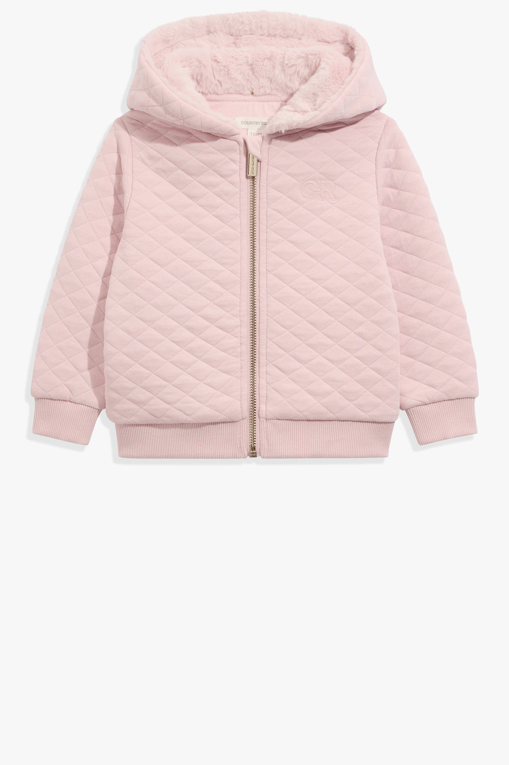 Organically Grown Cotton Blend Quilted Jacket