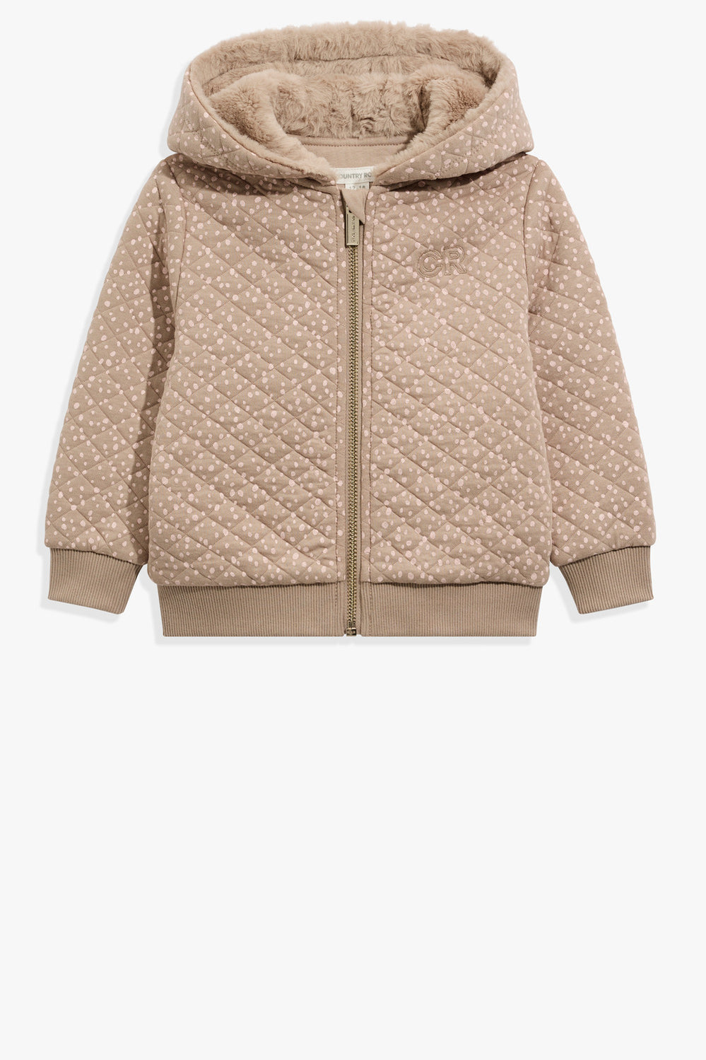 Cotton Blend Quilted Jacket