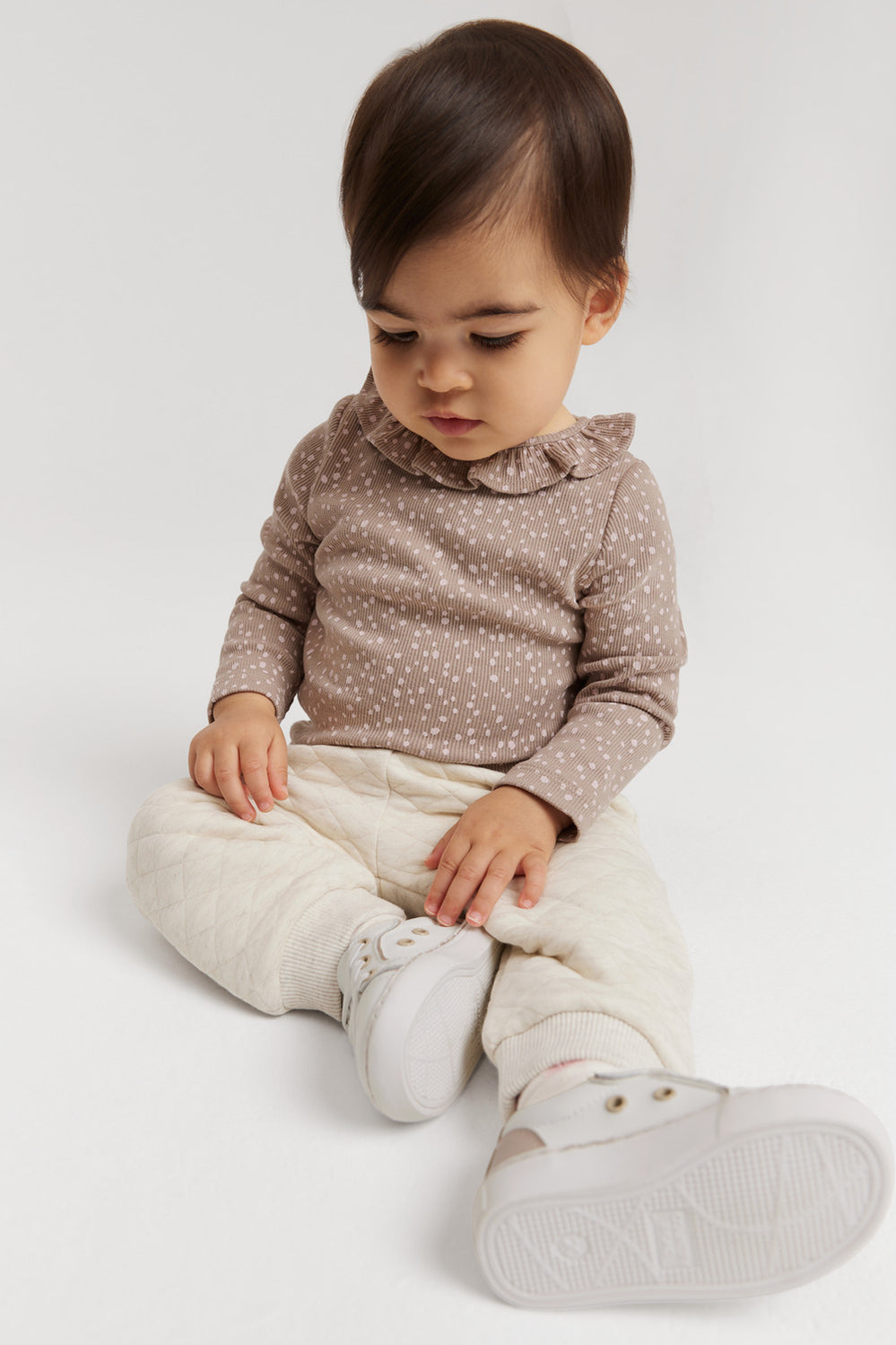 Organically Grown Cotton Blend Quilt Sweat Pant