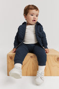 Organically Grown Cotton Blend Quilt Sweat Pant