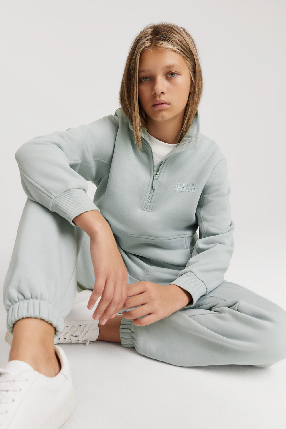 Teen Cotton Blend Logo Sweat Pant