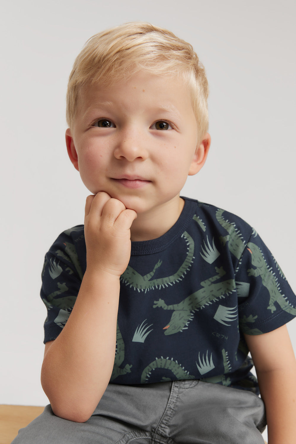 Organically Grown Cotton Tuatara Short Sleeve T-Shirt