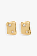 Molten Stone Clip-On Earring