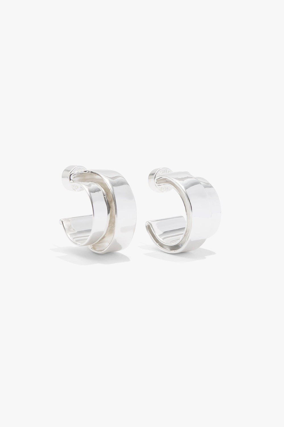 Molten Hoop Earring