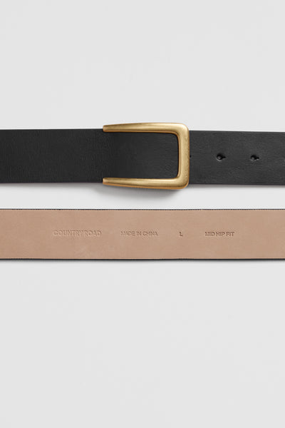 Leather Mid Belt