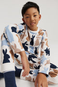 Organically Grown Cotton Bunny Pyjama Set