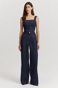 High Rise Relaxed Leg Jean