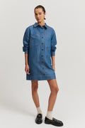 Pocket Detail Mini Dress