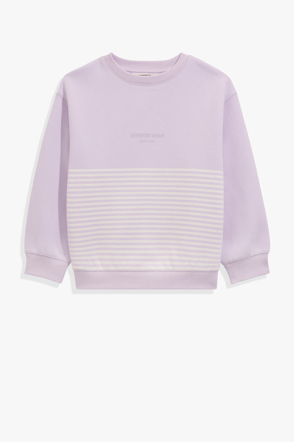 Cotton Modern Logo Sweat