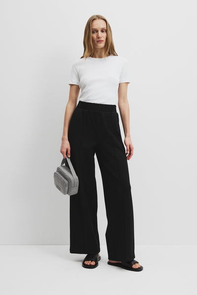 Wide Leg Ponte Jogger