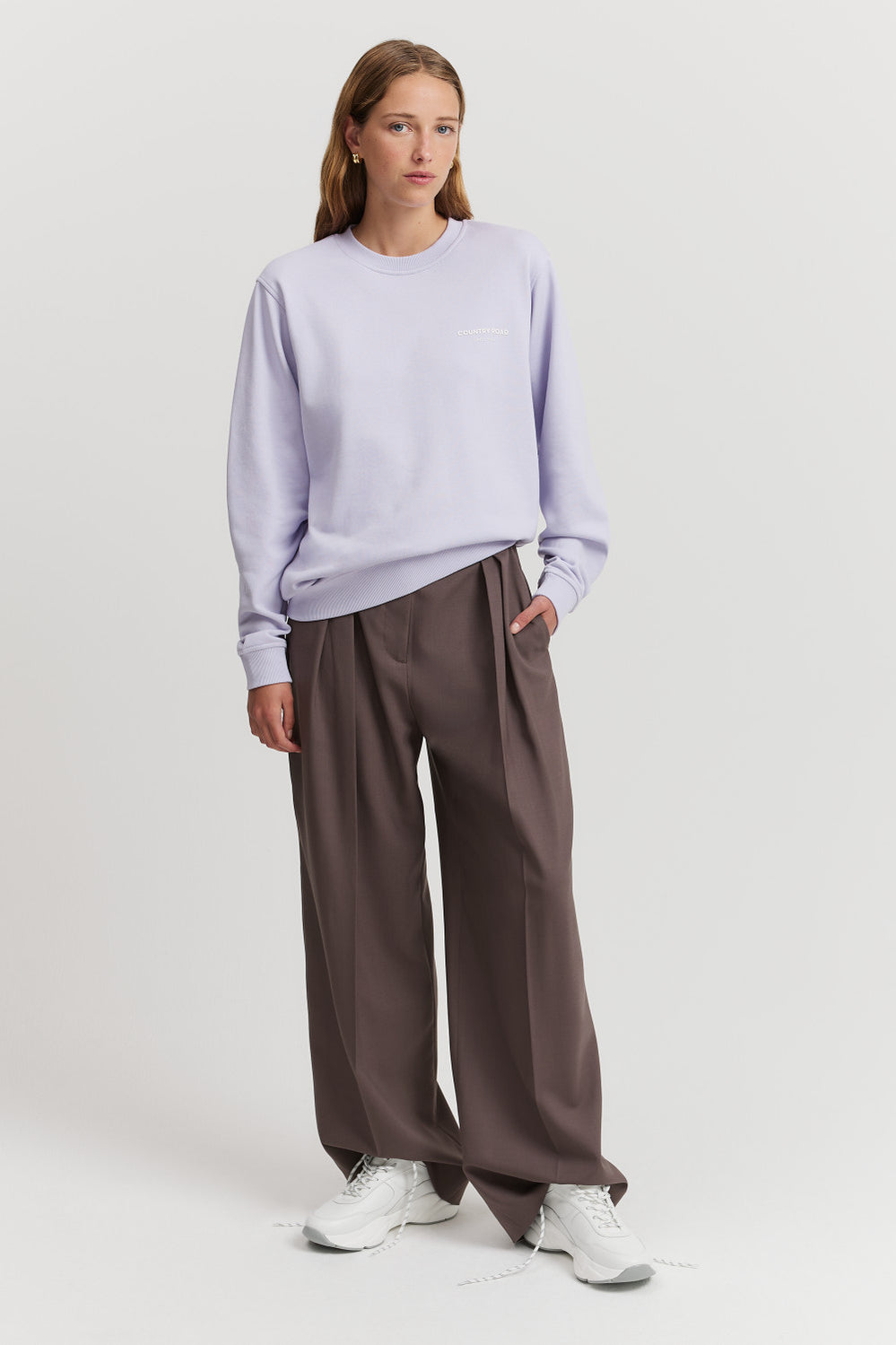 Cotton Relaxed Fit Sweat