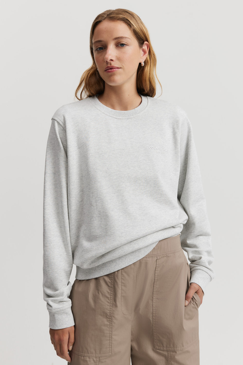 Cotton Relaxed Fit Sweat