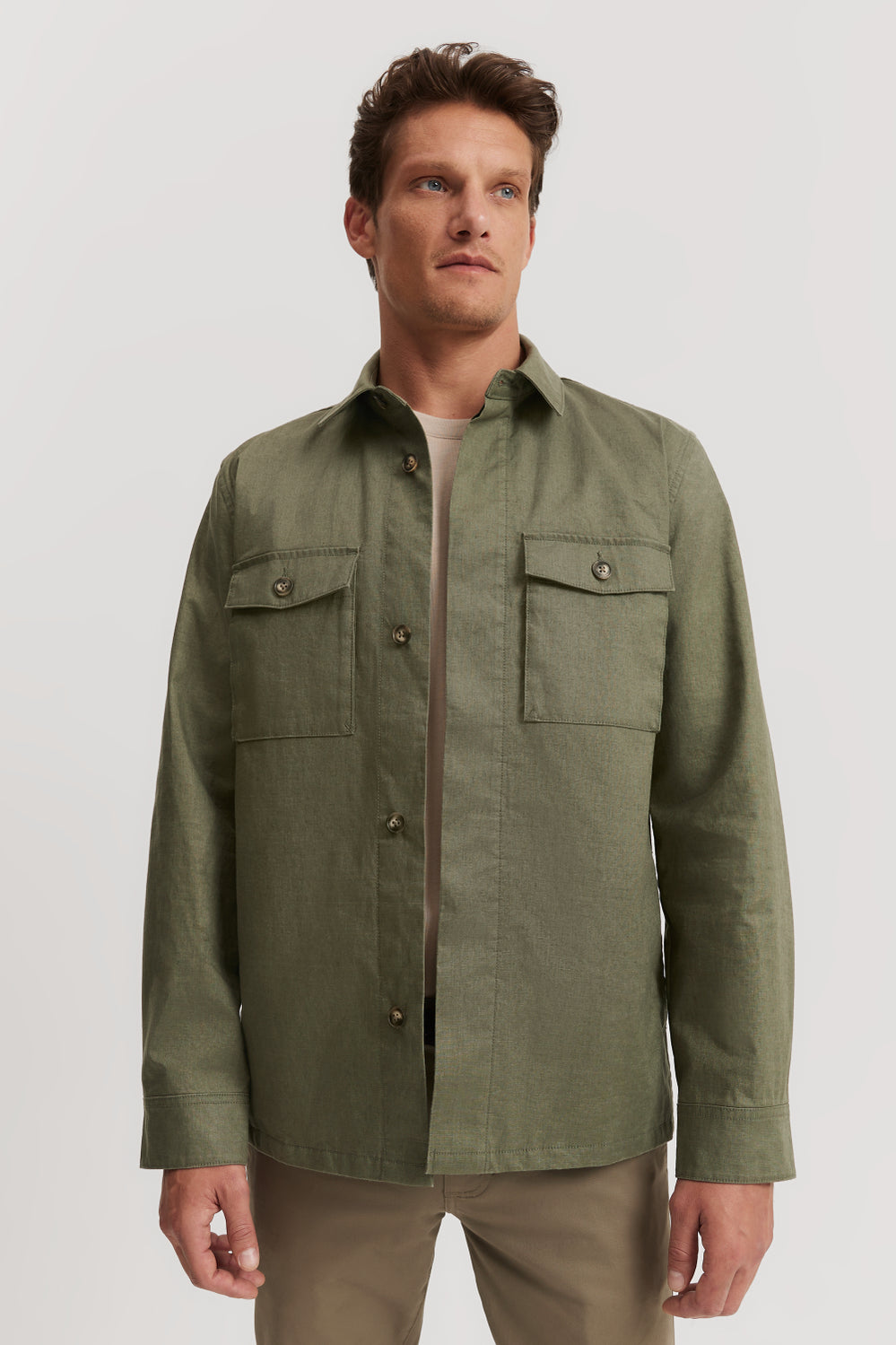 Linen Overshirt