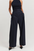 Pleat Wool Pant