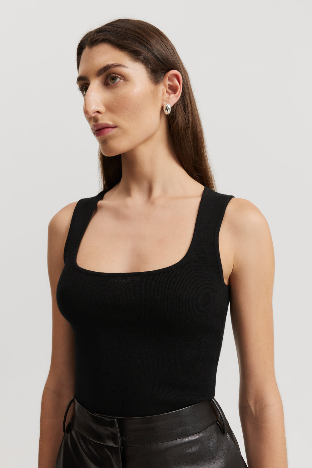 Merino Wool Silk Tank