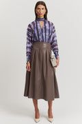 Print Batwing Blouse
