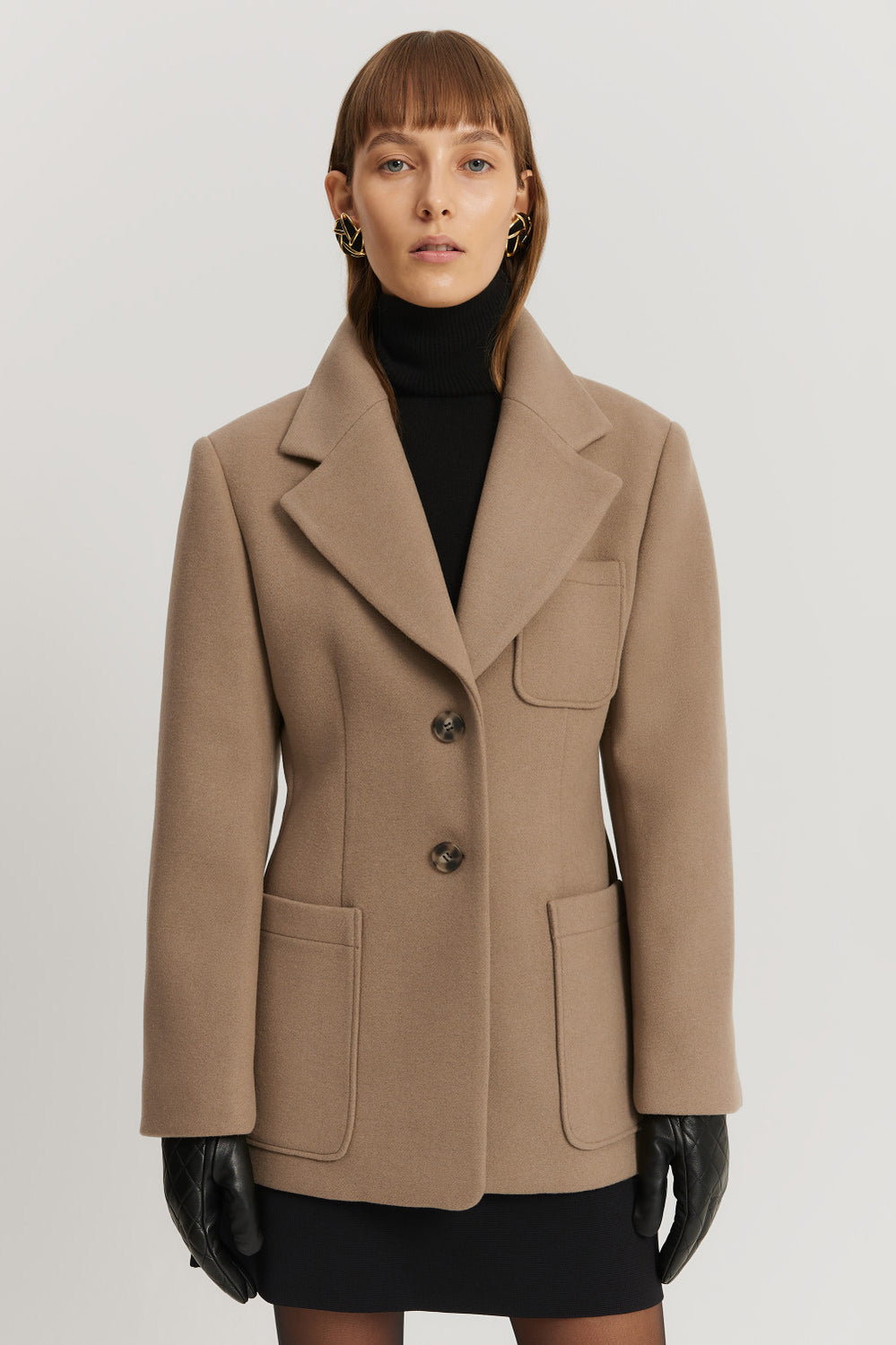 Felt Contour Blazer