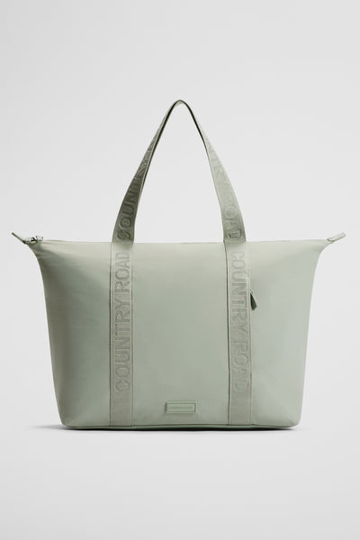 Nylon Soft Zip Tote