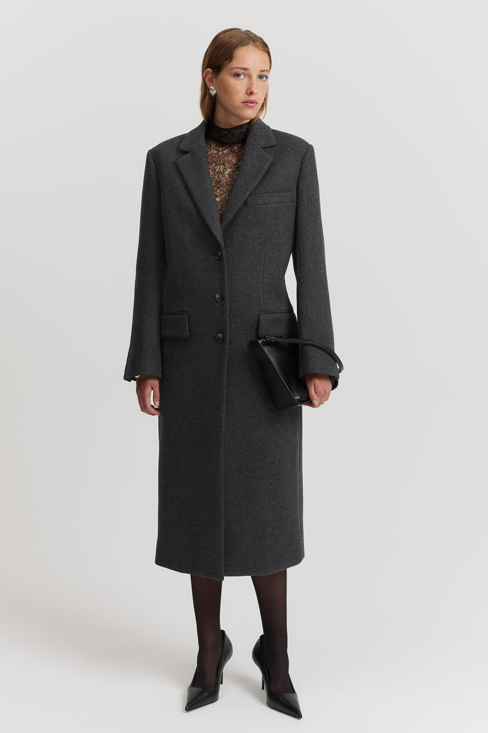 Felted Tailored Coat