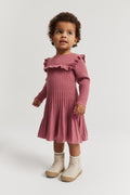 Frill Knit Dress