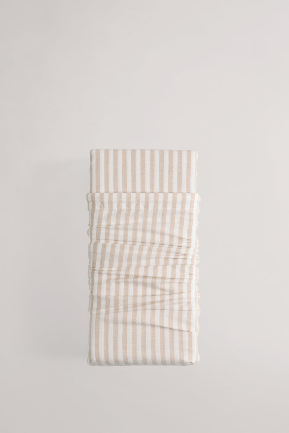Brae Cotton Stripe Single Flat Sheet
