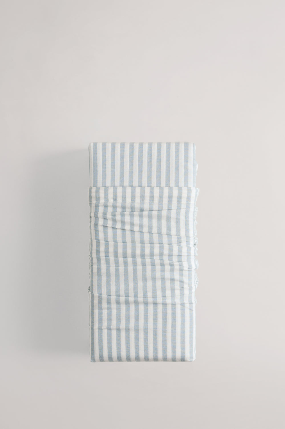 Brae Cotton Stripe King Single Flat Sheet