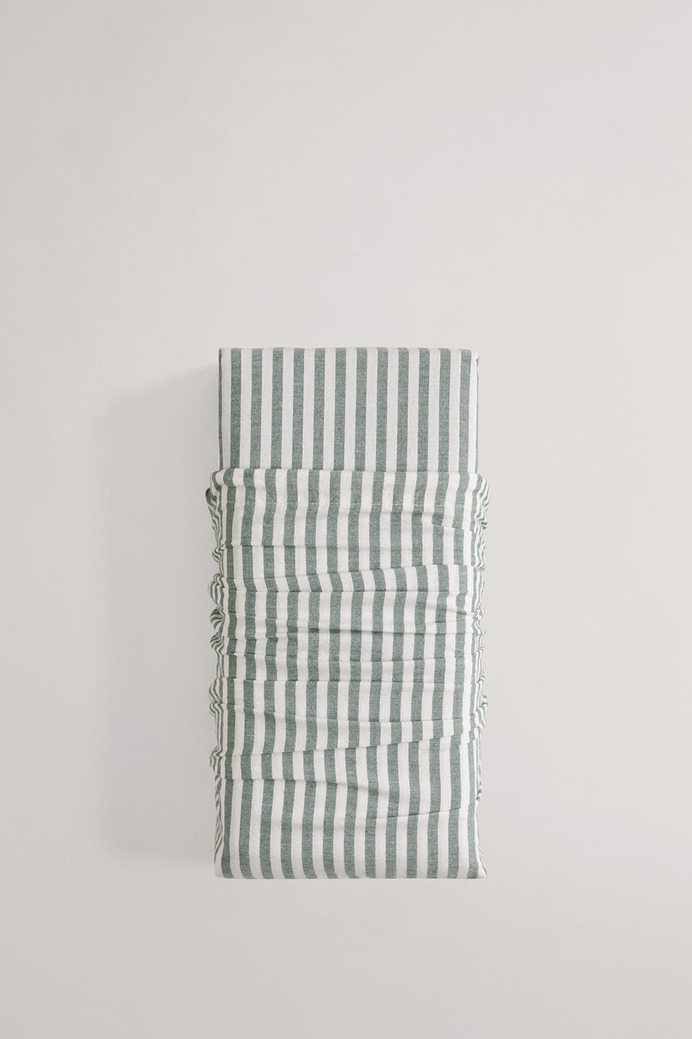 Brae Cotton Stripe Double Flat Sheet