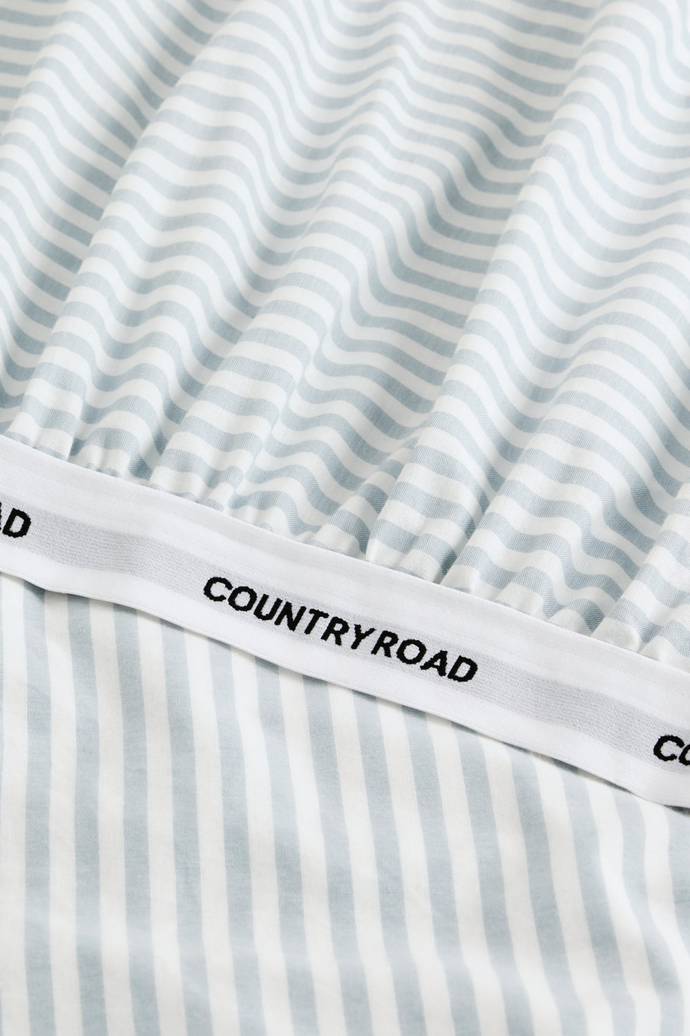 Brae Australian Cotton Stripe King Fitted Sheet