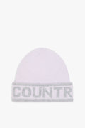 Cotton Blend Logo Beanie
