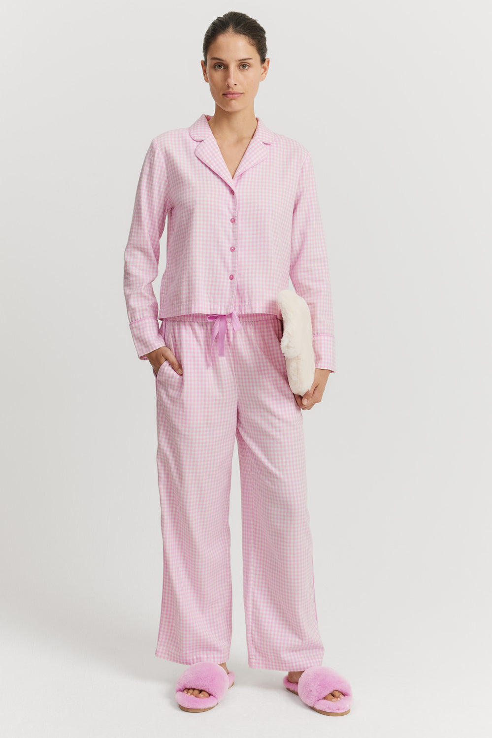 Check Flannel Pyjama Set