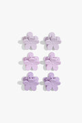 Flower Clip Pack Of 6