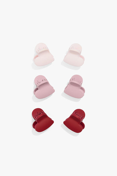 Heart Clips Pack Of 6