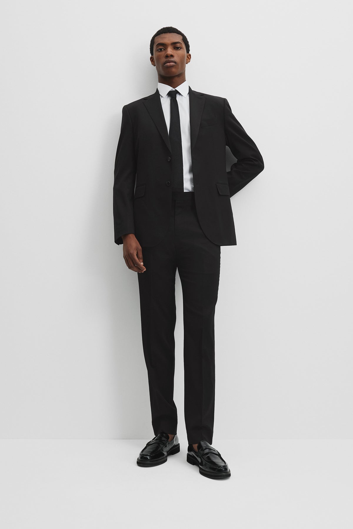 Regular Fit Italian-Woven Wool Pant
