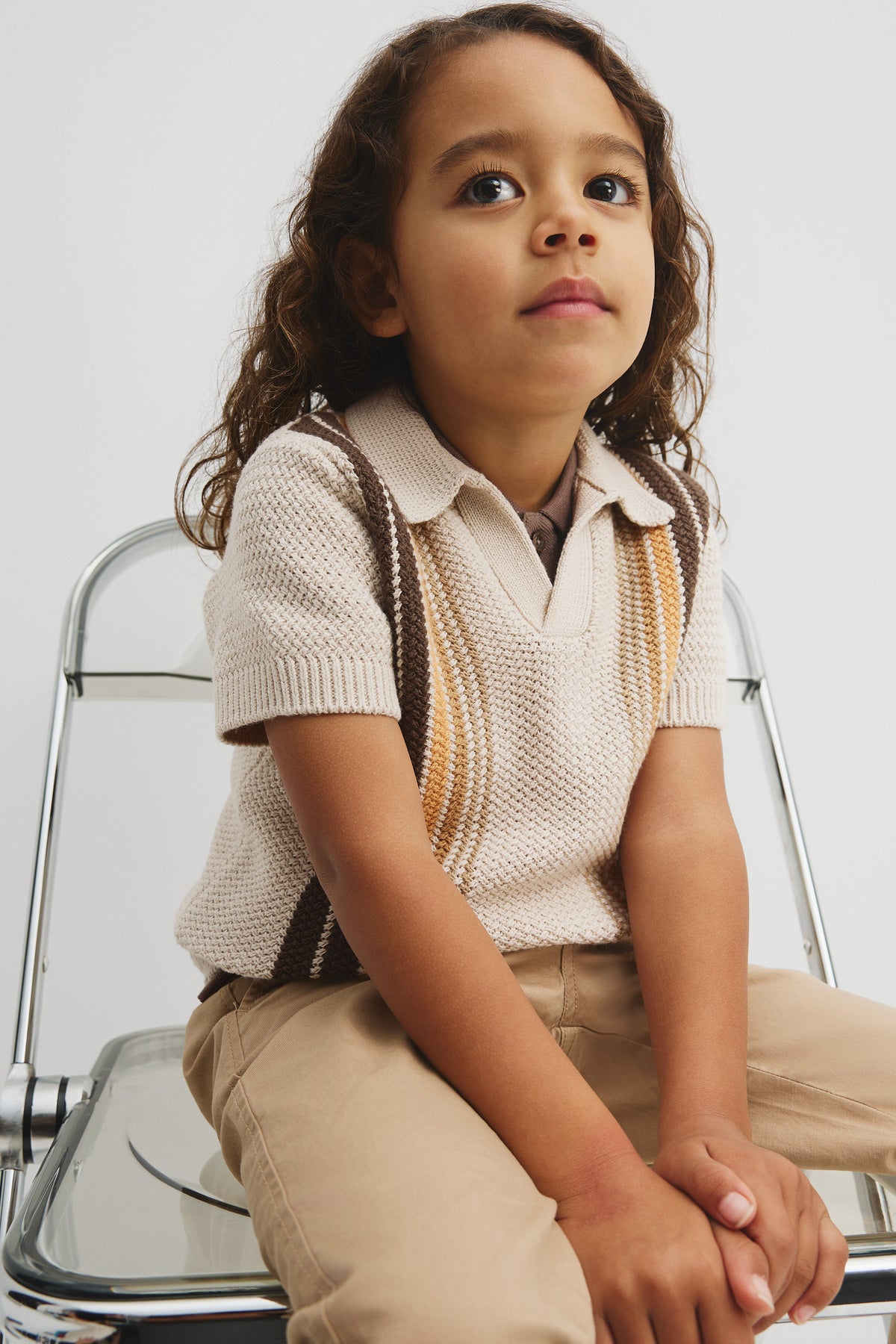 Cotton Knit Polo